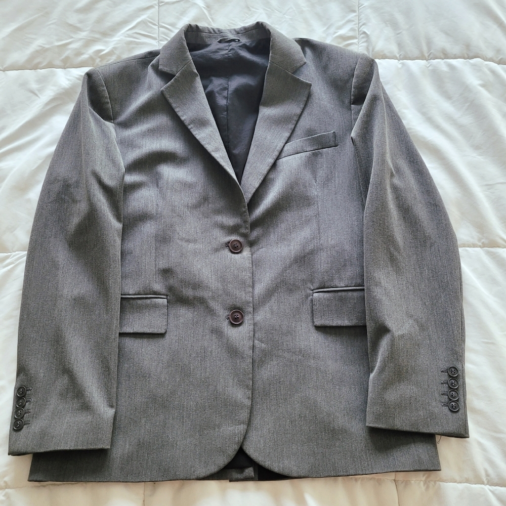 Djerf Avenue Forever Single-Breasted Blazer City Classic Formal Neutral - Picture 16 of 16